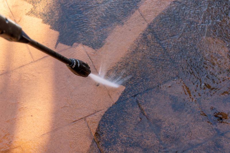 Power Washing in Action